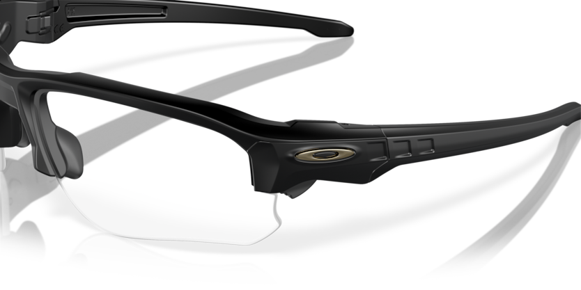 Oakley Speed Jacket Tactical Glasses with Interchangeable Lenses, Matte Black