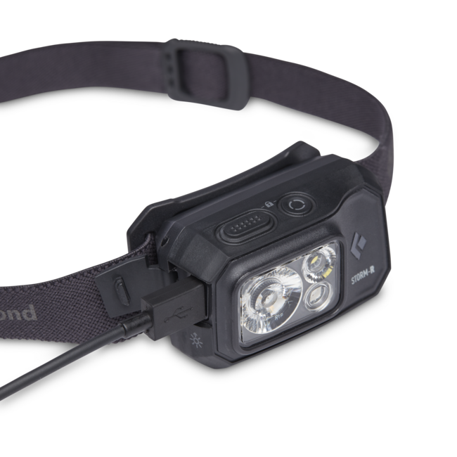 Black Diamond Storm 500-R Headlamp, Black