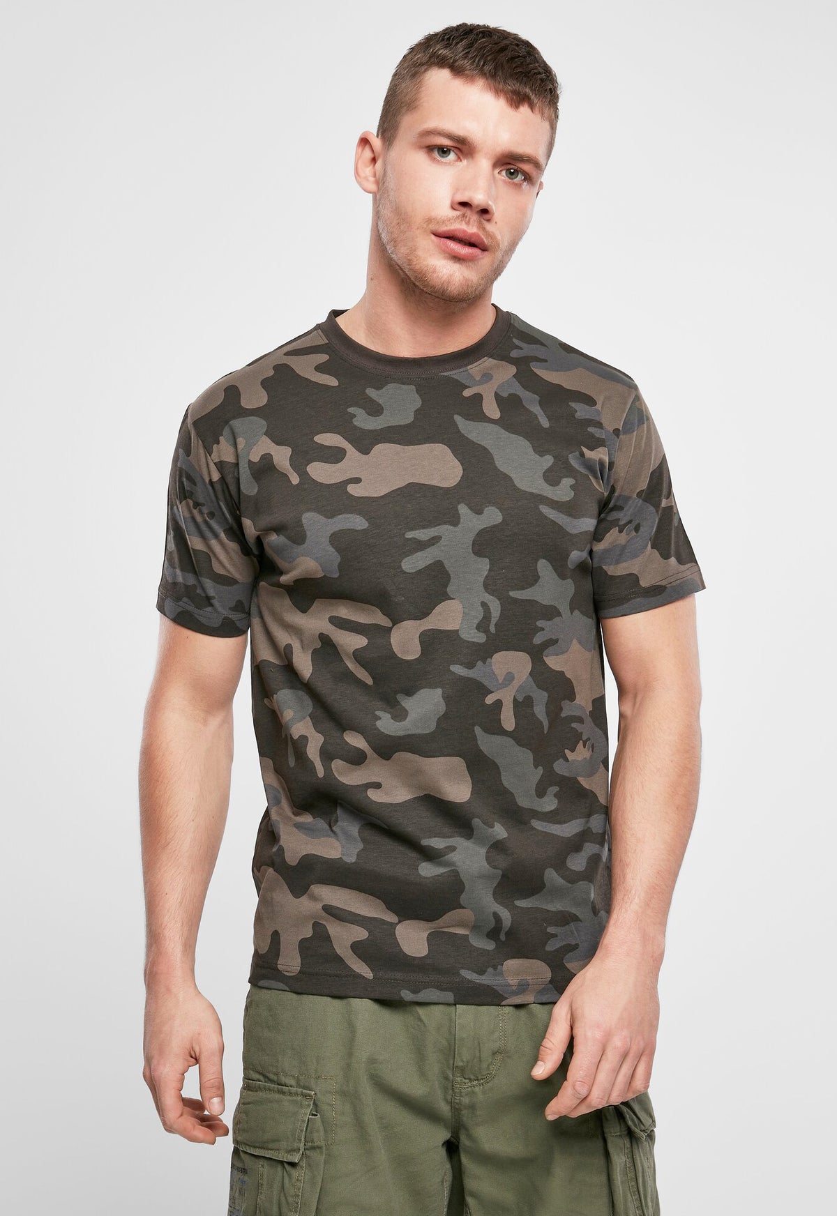 Brandit tričko, darkcamo