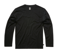 Brandit Premium Long Sleeve T-Shirt, Black