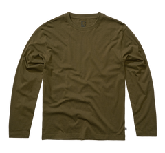 Brandit Premium Long Sleeve T-Shirt, Olive