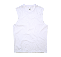 Brandit Sleeveless T-Shirt, White
