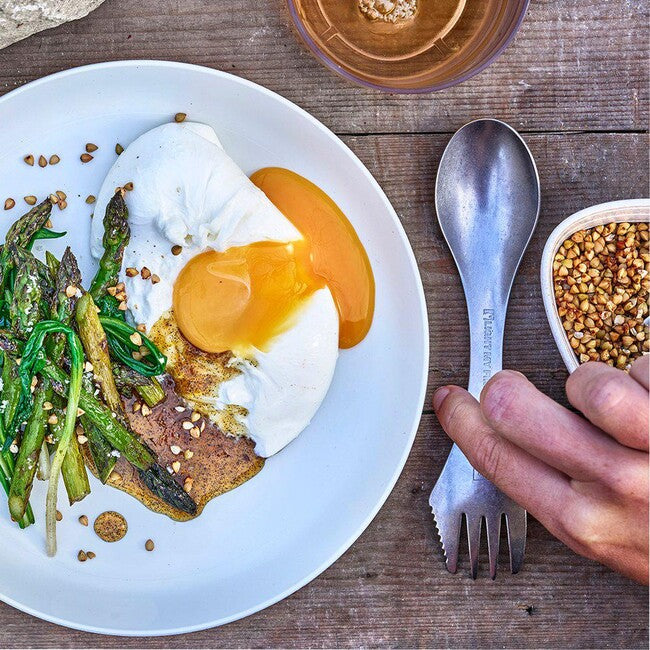 LIGHT MY FIRE Multifunction Stainless Steel Spork 3 in 1