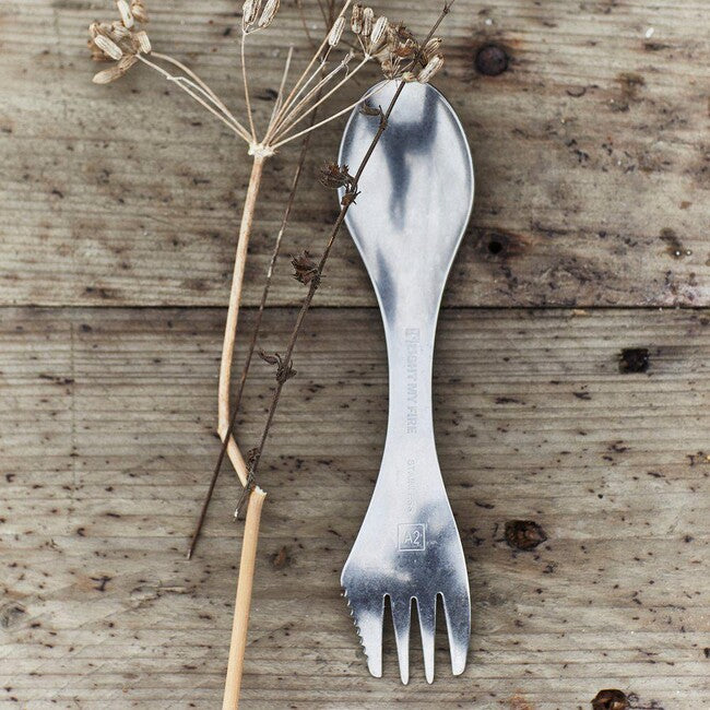 LIGHT MY FIRE Multifunction Stainless Steel Spork 3 in 1