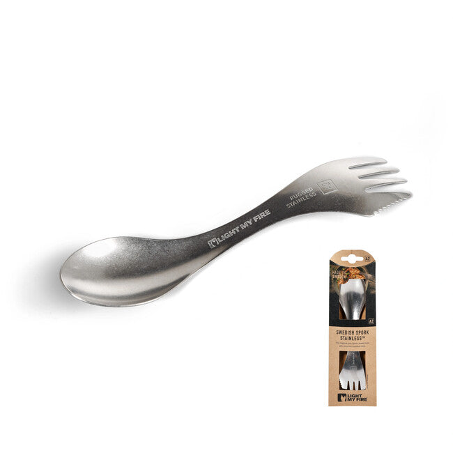 LIGHT MY FIRE Multifunction Stainless Steel Spork 3 in 1