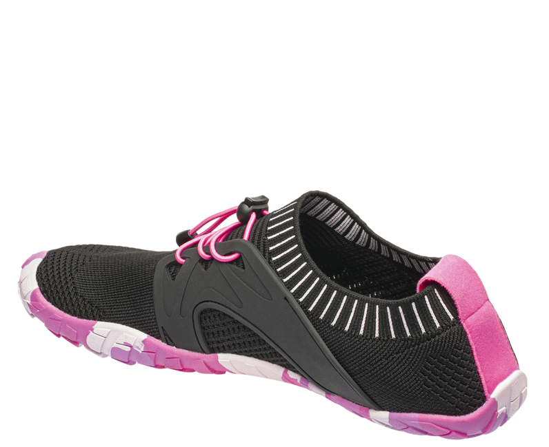 BENNON BOSKY Barefoot Shoes, Black/Pink