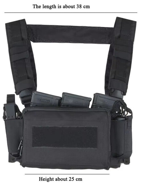 DRAGOWA Tactical Zero Light Tactical Vest, Coyote