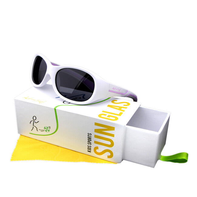 ActiveSol Kids @school sports Polarized Children's Sunglasses, Ice/Pink