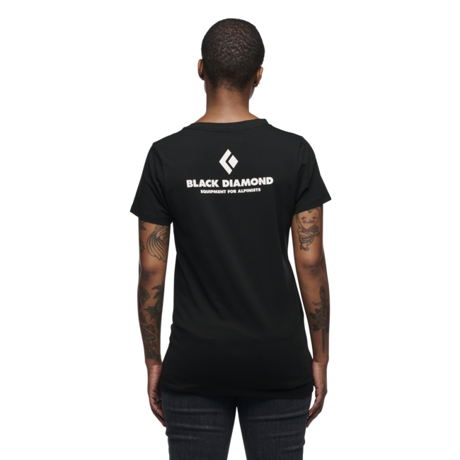 Black Diamond Women's T-Shirt Equipment for Alpinists, Black