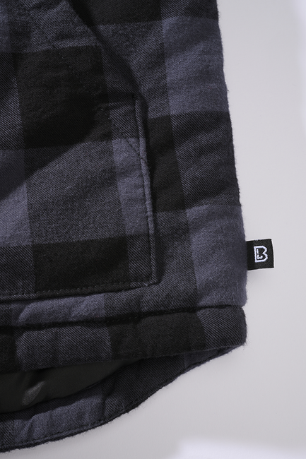 Brandit Lumber Vest, Black/Grey