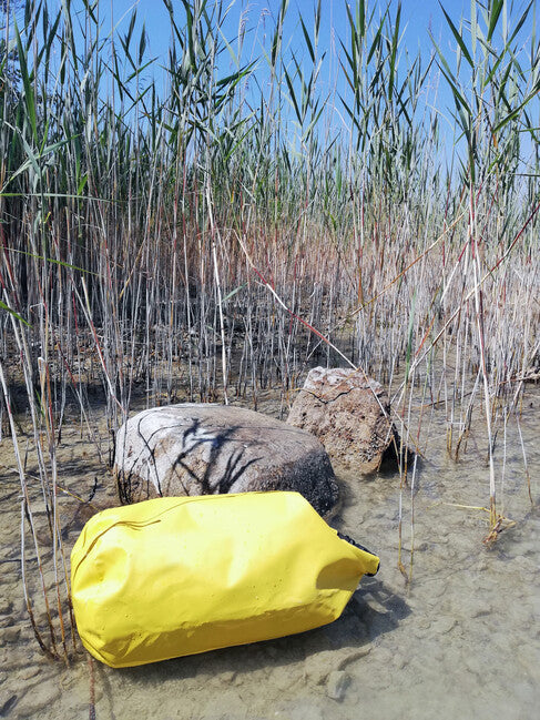 BasicNature Σακίδιο πλάτης 500D Αδιάβροχο 10 l, κίτρινο