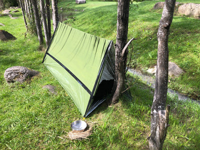Origin Outdoors 3 in 1 Survival Tent, 240x107x92 cm, Green