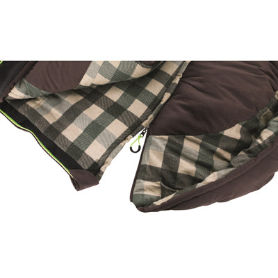 Outwell Camper Sleeping Bag, Standard, Right Zip