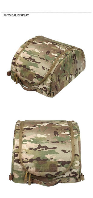 DRAGOWA Tactical Stryker Helmet Bag, Black