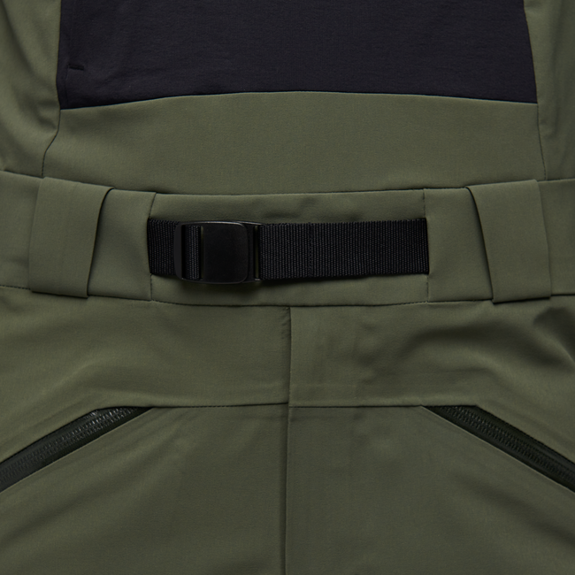 Black Diamond Recon Stretch Bibs Men's Bib Pants, Tundra