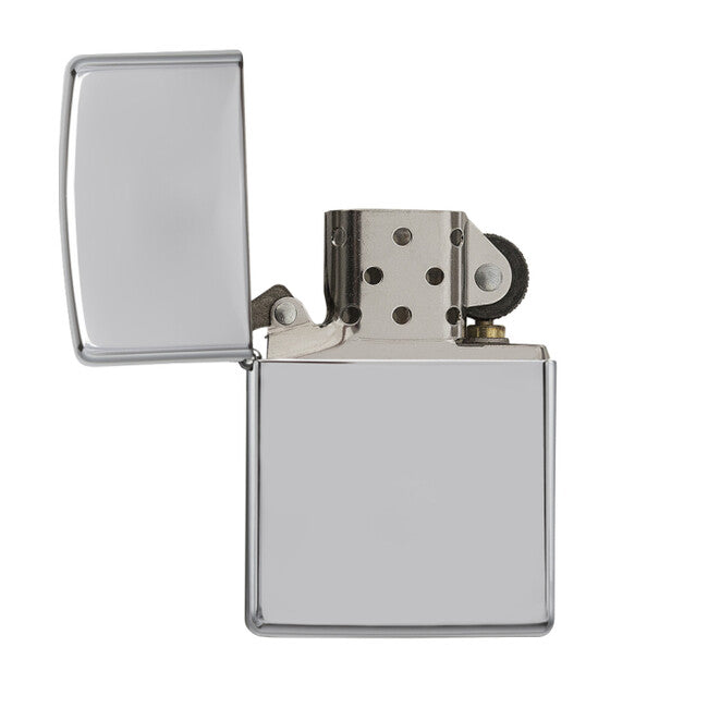 Zippo Lighter, High Polish Chrome