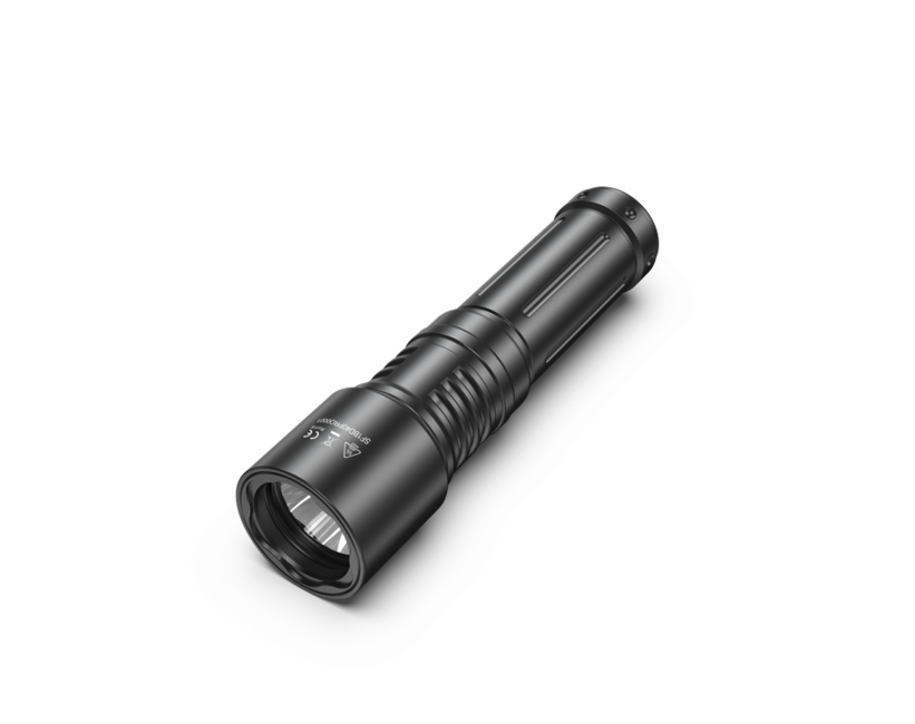 Bludive BD40 PRO Diving Flashlight, Black