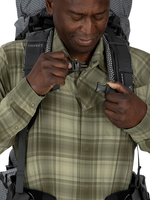 Osprey Aether Pro 75 Backpack, Silver Lining