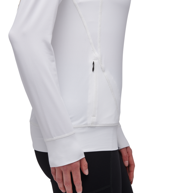 Black Diamond Alpenglow Women's Hoodie, White