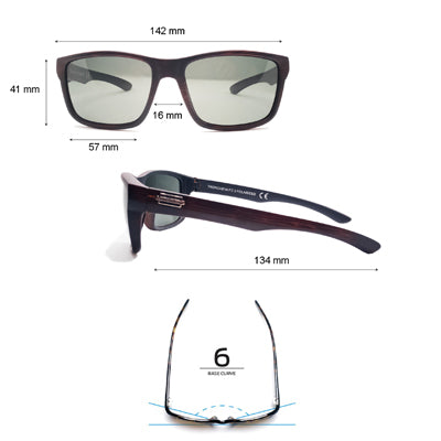 Urbanium Trondheim Polarized Sunglasses, Green-Grey