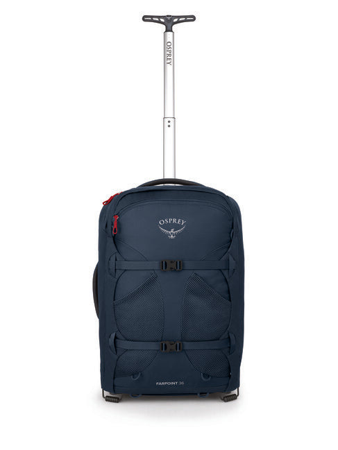 Osprey Farpoint Wheels 36 Travel Rolling Bag, Muted Space Blue