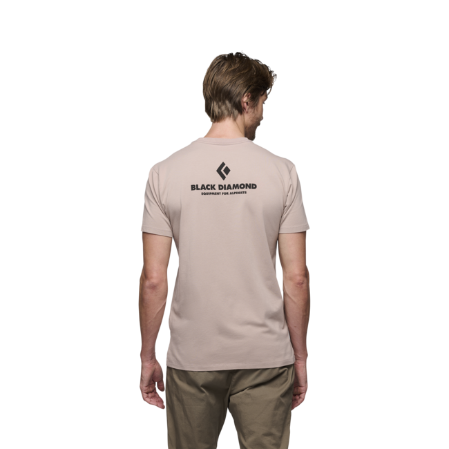 Black Diamond Equipment For Alpinist Men's T-Shirt, Pale Mauve