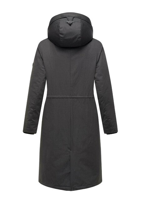 Marikoo Ledalaa Women's Winter Parka with Hood, Black