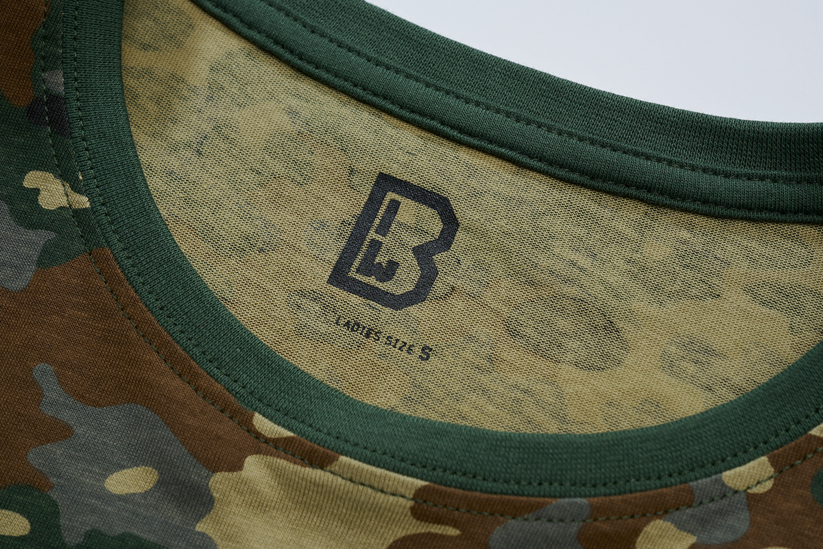 Brandit dámske tričko, flecktarn