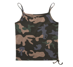 Brandit Women's Tank Top, Dark Camo