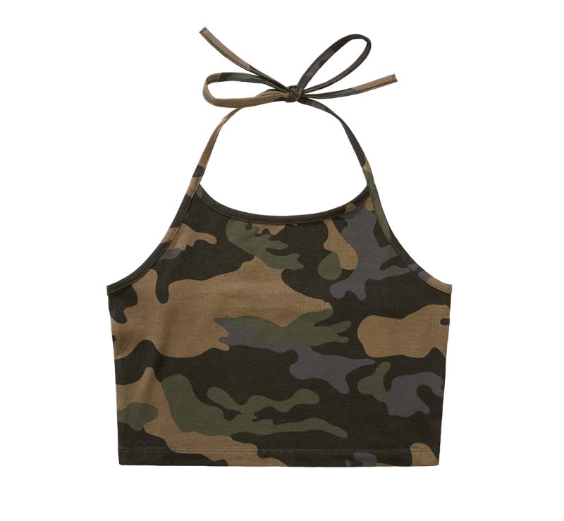 Brandit Women Neckholder tielko, darkcamo