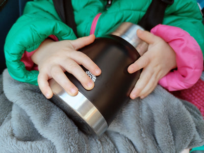 Origin Outdoors Insulated Stainless Steel Bottle 0.72L, Black