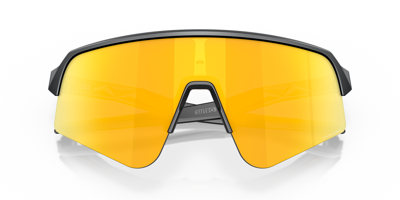 Oakley Sutro Lite Sweep Sunglasses, Matte Carbon Frame, Prizm 24K Lenses
