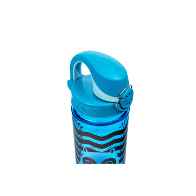 Nalgene Grip-n-Gulp Sustain Kids Water Bottle, Blue Owl, 0.35L