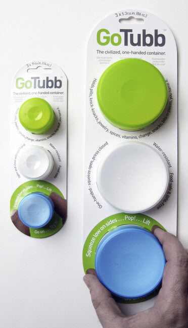 Humangear GoTubb Set κουτιά αποθήκευσης, πολύχρωμο, M