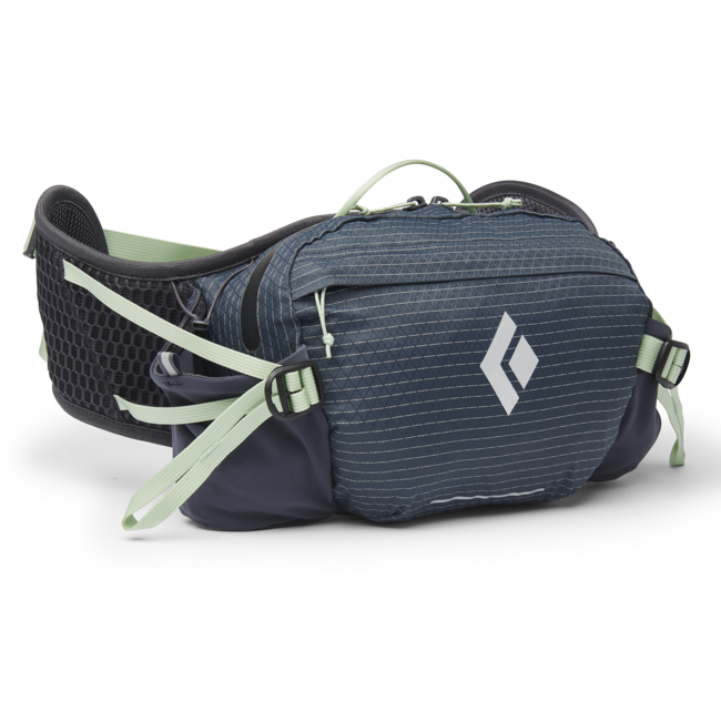 Black Diamond Pursuit 6 Hip Pack, carbon-foam green