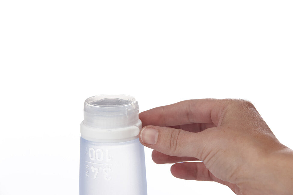 Humangear GoToob+ Silicone Liquid Container 100ml, Blue