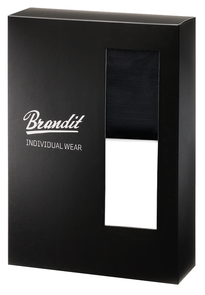 Brandit Boxerky s Logom 2ks, biela-čierna