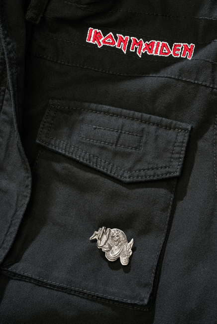 Brandit Iron Maiden Bronx Jacket, Black