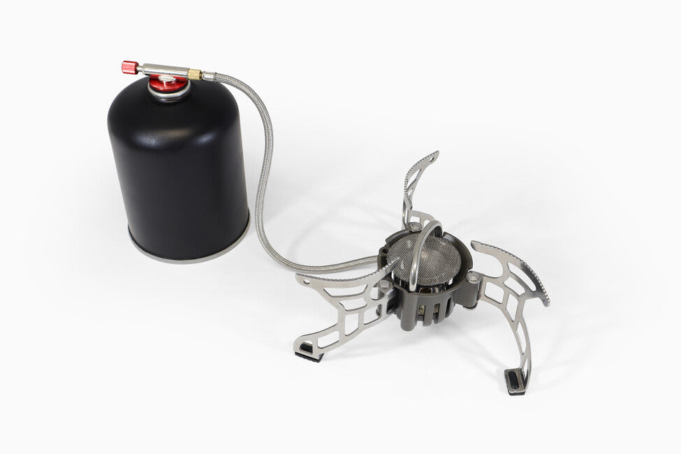 Origin Outdoors Rugged Multifuel Compact Multifuel Camping Stove with Fuel Bottle and Tool Kit