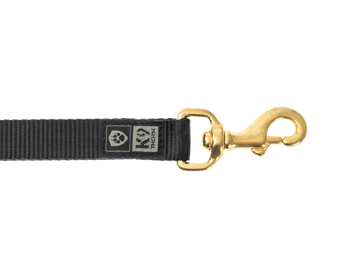 K9 Thorn krátke vodítko, čierne, 30 cm