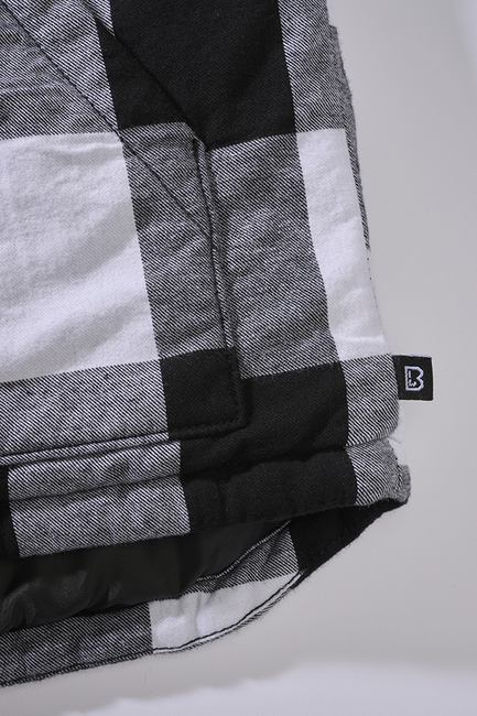 Brandit Lumber Vest, White/Black