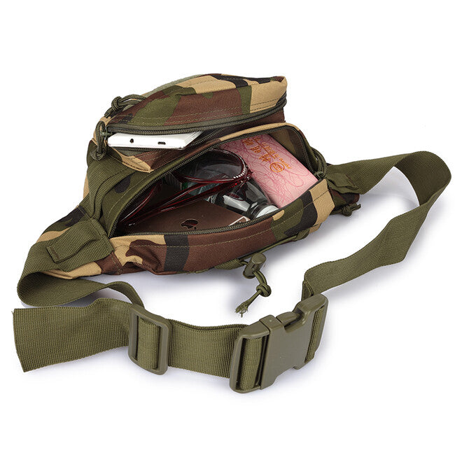 Dragowa Tactical Waterproof Tactical Hip Bag, CP