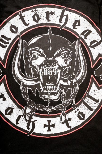 Brandit Motörhead Rock Roll T-Shirt, Black
