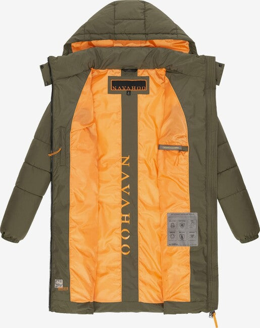 Navahoo Women's Winter Jacket with Hood Bliblablubb
