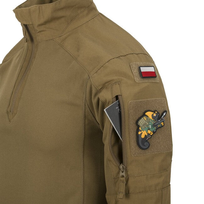 Helikon-Tex MCDU Combat T-Shirt, NyCo Ripstop, PL Woodland