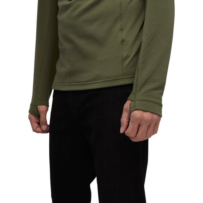 Black Diamond Coefficient Women's Men's Fleece Hoodie, Tundra