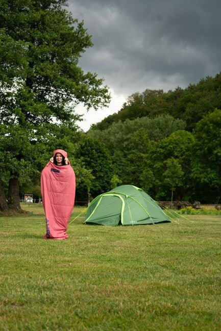 HUSKY Ultralight Summer Sleeping Bag Mini 0°C, Burgundy