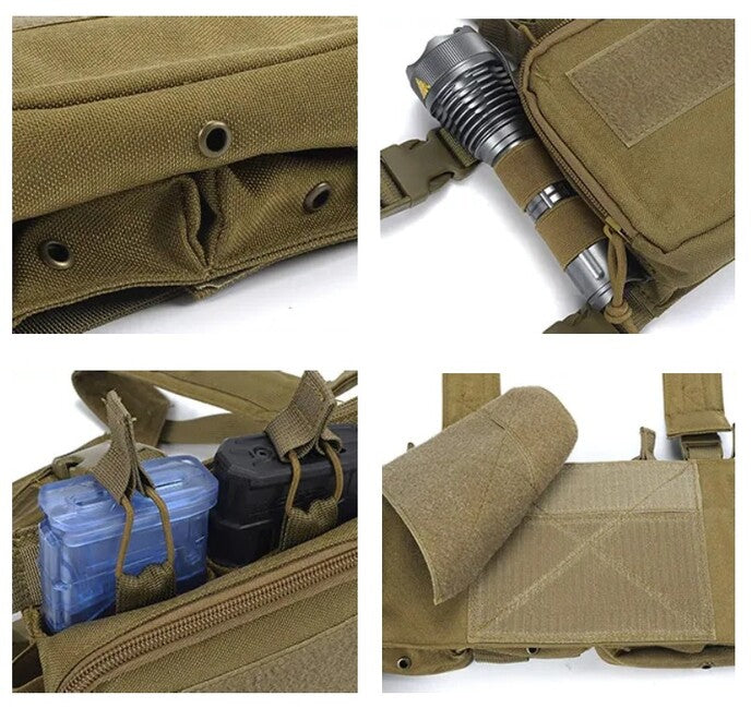 DRAGOWA Tactical Chest Rig Recon, Olive