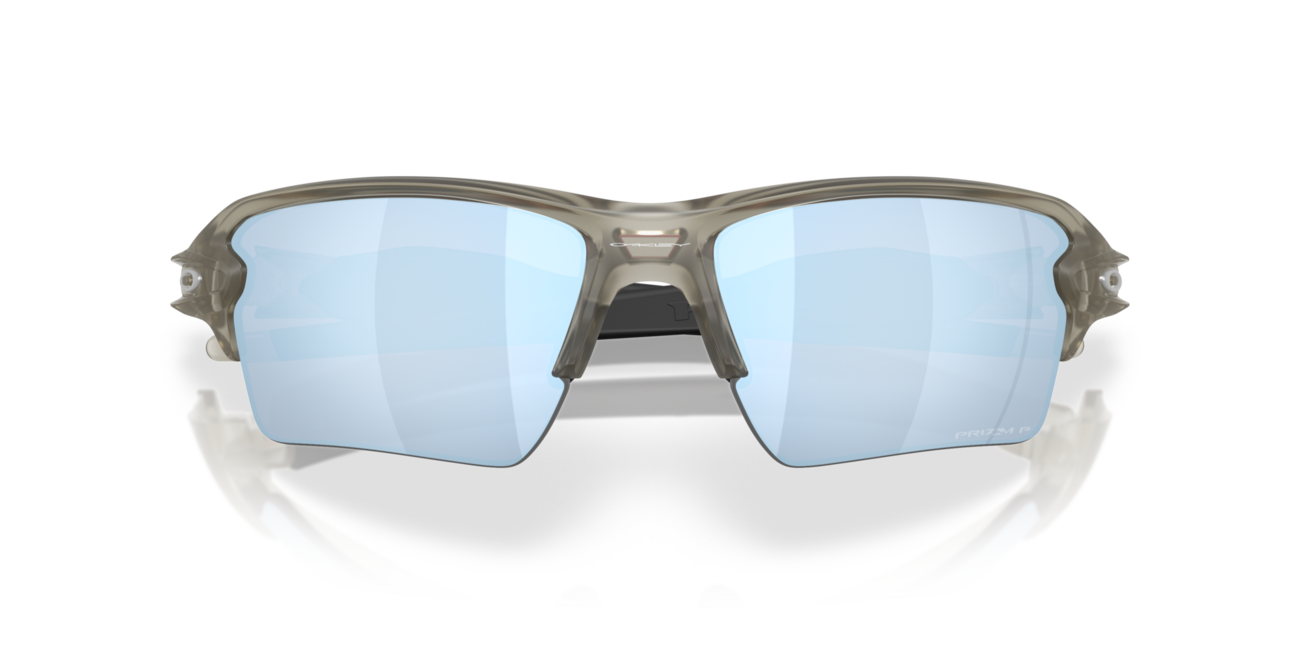 Oakley FLAK 2.0 XL Sunglasses, Matte Grey Ink Frame, Prizm Deep Water Polar Lenses, 59, Metal