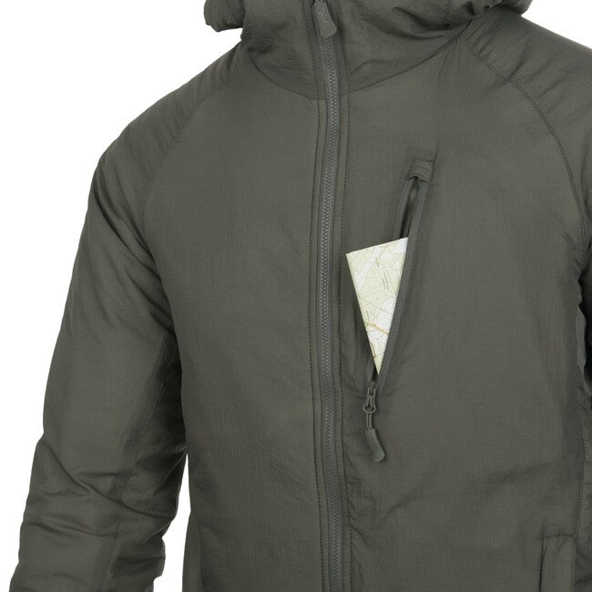 Helikon-Tex WOLFHOUND Bunda s kapucňou- Climashield Apex - Desert Night Camo
